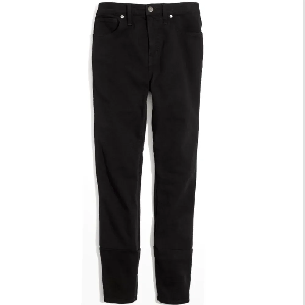 Madewell Women’s High Rise Black Skinny Jeans 24 NWT